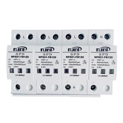 Urządzenie przeciwprzepięciowe NPS01-F120 AC 4P